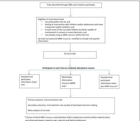 Fig. 4 Phase two study design. MMI multimedia information; CRN Clinical Research Network
