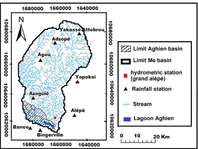 Figure 3. SWAT soils class map of the Aghien lagoon watershed. 