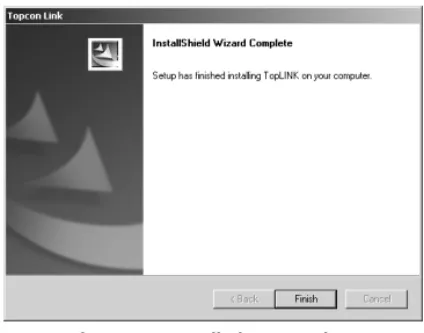 Figure 1-6. Installation Complete