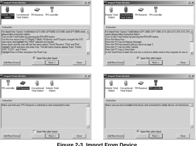 Figure 2-3. Import From Device