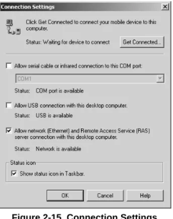 Figure 2-15. Connection Settings