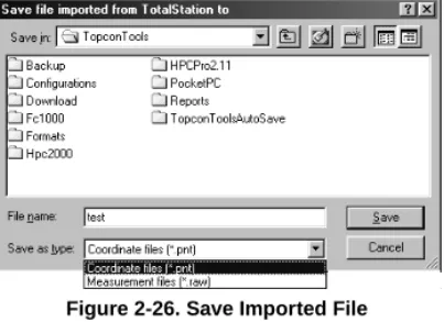 Figure 2-25. Successful Import