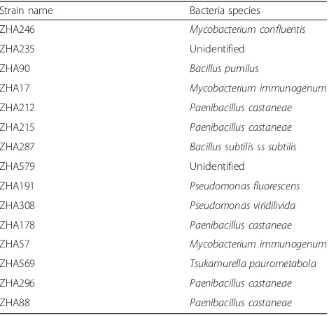 Table 1 The plant growth-promoting rhizobacteria (PGPR)strains used as treatments in the experiment