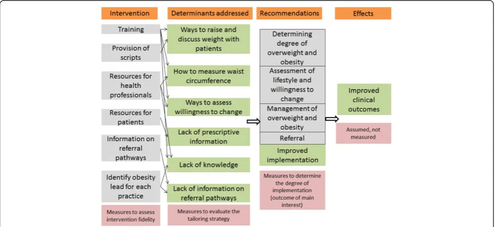 Table 3 Interventions that address determinants