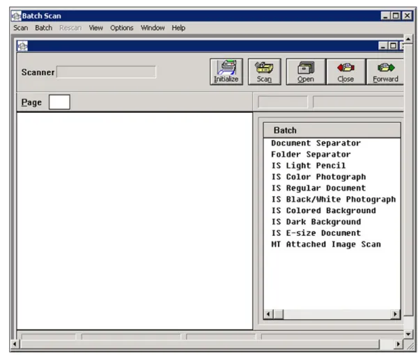 Figure A-9: ViewStar System Loading Message  3.  The Batch Scan application window is displayed (Figure A-10)