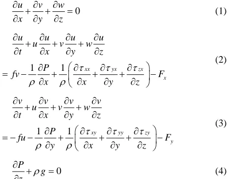 Figure 1. Vertical grid system. 