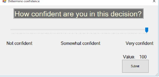 Figure 3 : Determine Confidence Sample 