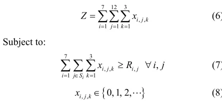 Table 2demand for each of the 2-hour time intervals. We divided 