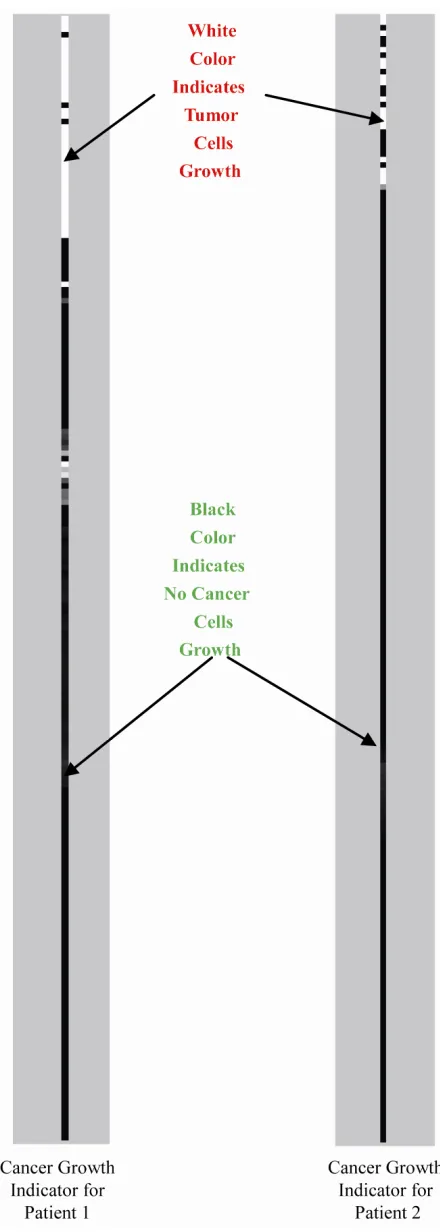 Figure 6. Tumor growth indicator of the change of the diago-nal eigenvalue matrix S t of images in Figure 7-10