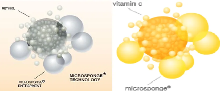 Figure 4: Retinol & Vitamin C Microsponge 
