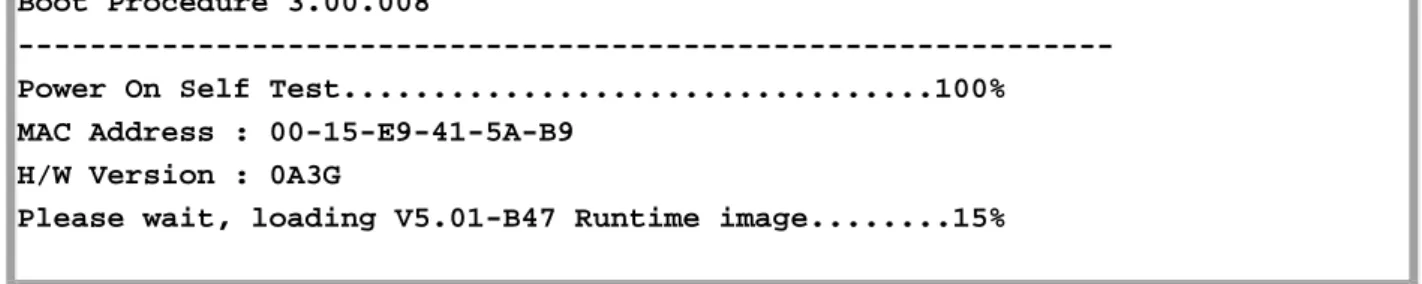 Figure 1-2.  Boot Screen 