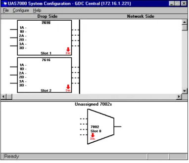 Figure 4-2B System Configuration (Unassigned 7002 GUI)