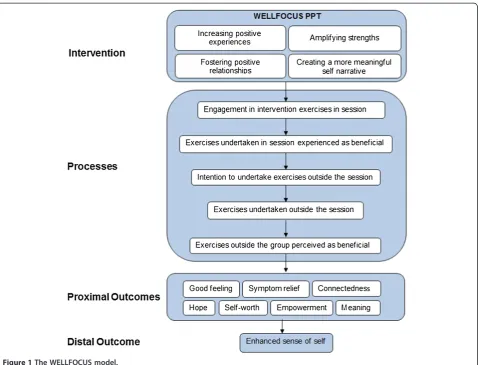 Figure 1 The WELLFOCUS model.