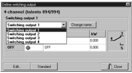 Figure 07: Define switching output