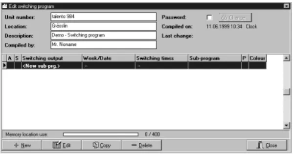 Figure 14: Preparing a new part-program
