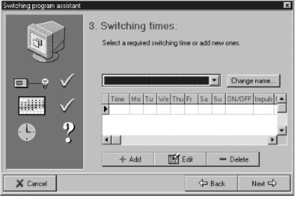 Figure 17: Assistant – 3. Switching times