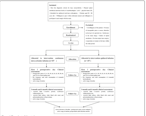 Figure 1 Flow-chart of the study.