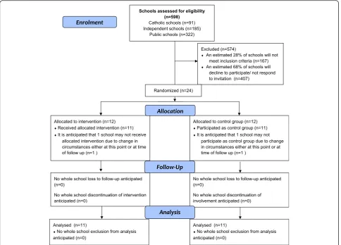 Fig. 3 Consolidated Standards of Reporting Trials (CONSORT) flow diagram of progress through the phases of the MAKINGtheLINK trial