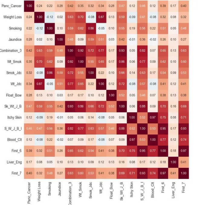 Figure 9: Synthetic dataset features Heat Map                         