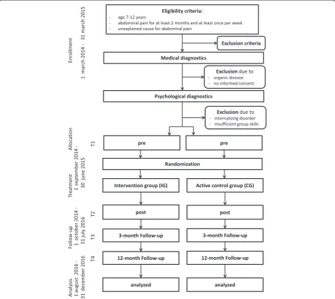 Figure 1 Trial flow chart.