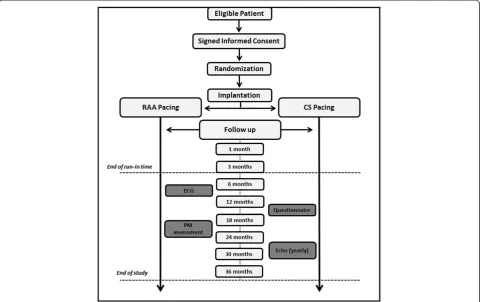 Figure 1 Overview of the Riverleft study design. Eligible patients will be informed about the study and asked to participate