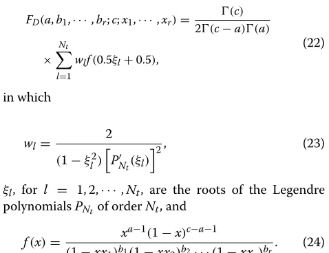 Figure 1 presents SEP curves as a function of the angleθmetric regions of thetake the anglefading: Nakagami-were obtained considering the diversity order of the MRCreceiver equal to 2, while the blue curves were obtainedfor diversity order equal to 3