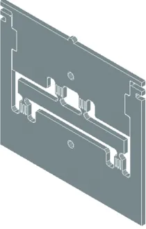 Fig. 2. Three-dimensional view of the physical reference material (000213467EU Community Design Registration ) which is scalable to any size and can be manufactured in any material