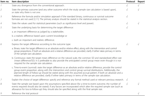 Table 3 Reworked example RCT protocol sample size calculation sections
