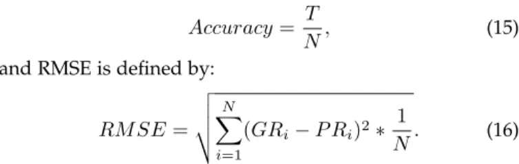 TABLE 1: Statistics of three benchmark datasets Two commonly used performance evaluation metrics are used