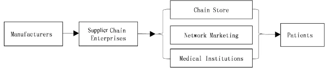 Figure 1. Medical products chain group. 