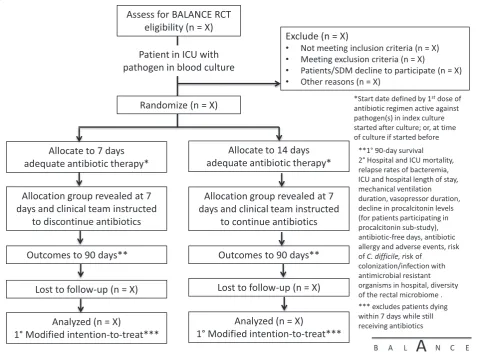 Figure 1 BALANCE pilot RCT intervention flow diagram.