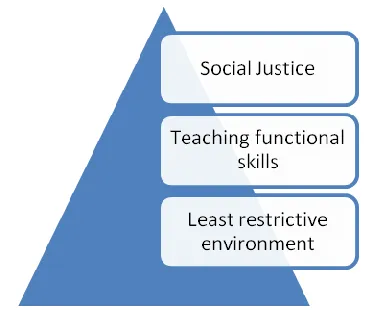 Figure 1: Principles of Inclusion (Johnson, T. 1994) 
