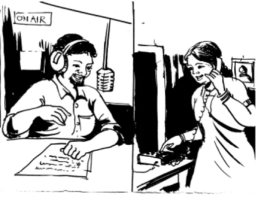 Fig. 11.1: Phone-in programme