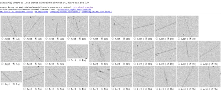 Figure 4. ZStreak general scanning page.