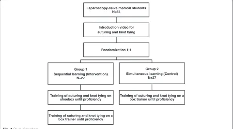 Fig. 1 Study flowchart