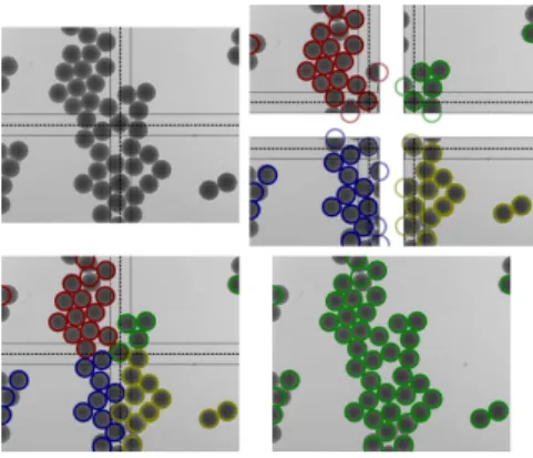 Fig. 4. Blind Partitioning in action.