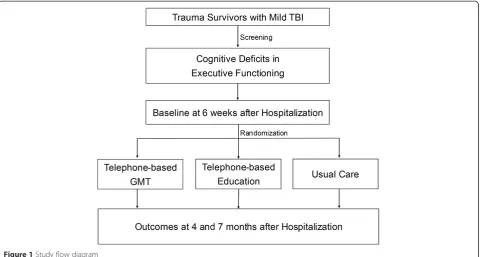 Figure 1 Study flow diagram