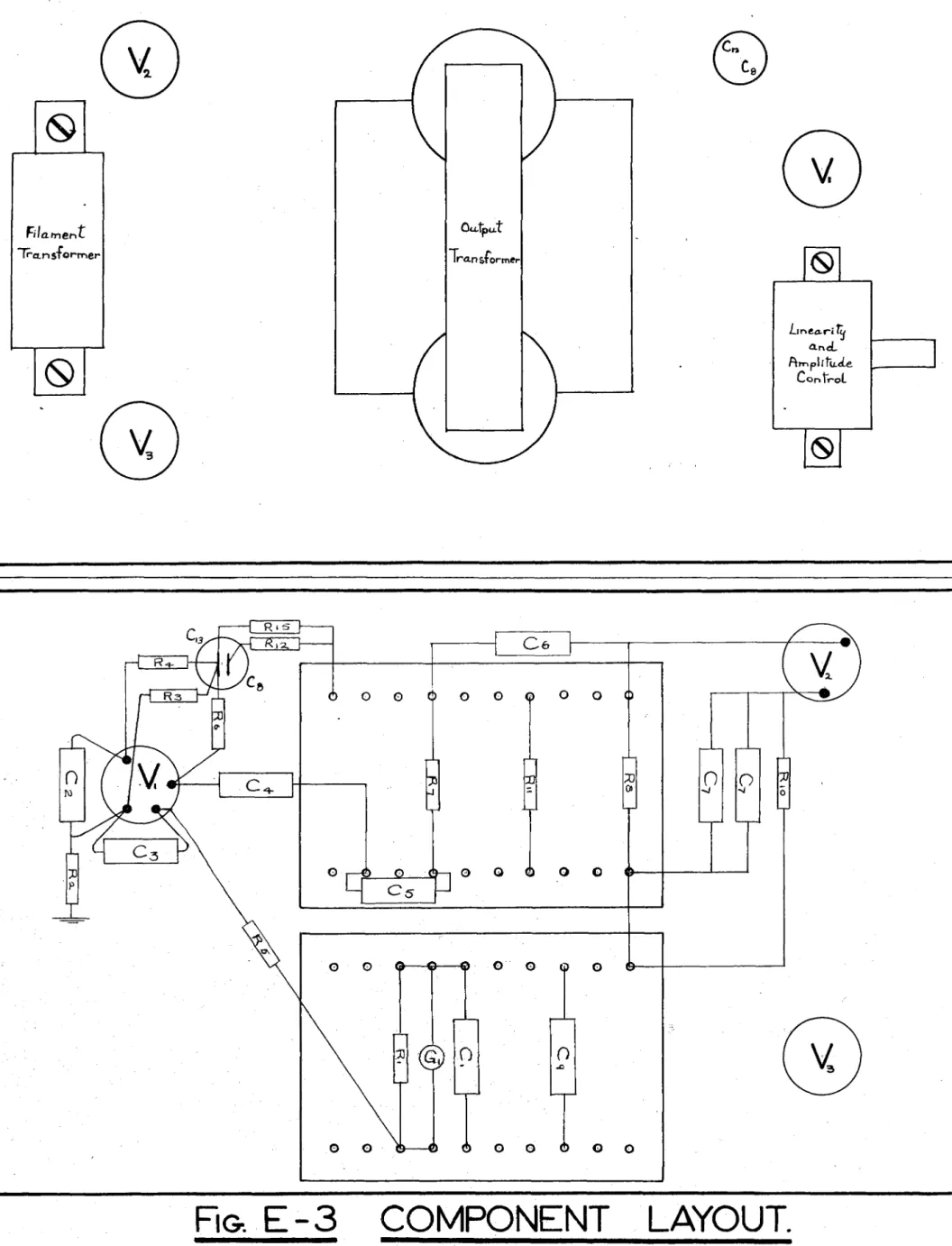 FiG.  E-3  COMPONENT  LAYOUT. 