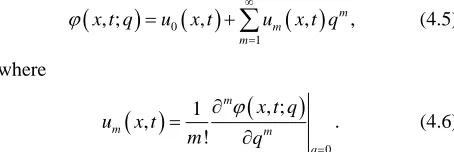 Table 1, 1  denote the error between exact solution and approximate solution obtained by reproducing kernel method [14]
