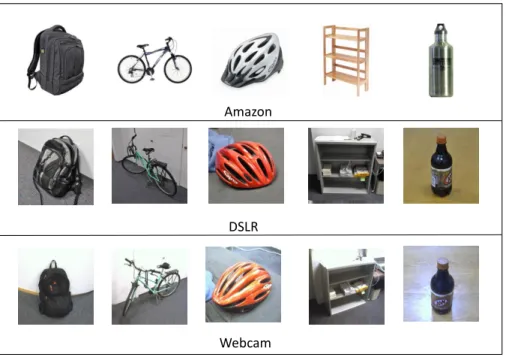 Figure 2.2: Sample images from three different domains.