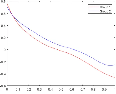 Figure 2.1: Estimated Functions of h 1