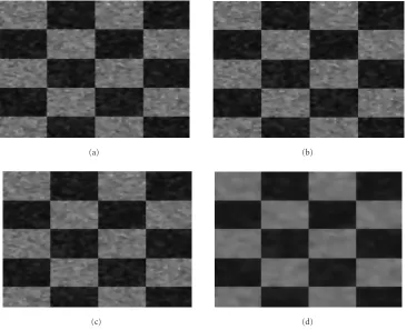 Figure 4: (a) Processing result of the Gaussian regularized anisotropic diguided and regularized anisotropic diﬀusion