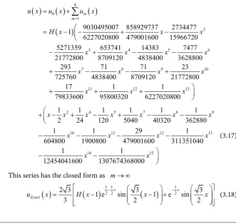Table 5. MAE, ⋅2, MRE and MRR for the case 3.1.2.  