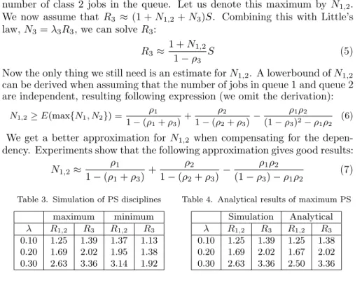 Table 3. Simulation of PS disciplines maximum minimum λ R 1,2 R 3 R 1,2 R 3
