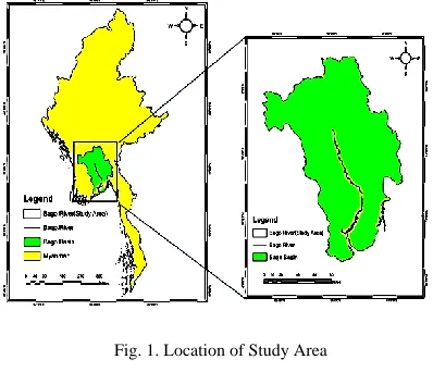 Fig. 1. Location of Study Area 