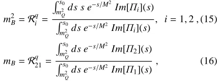 Table 3. Predicition for the Ωb baryon mass from diﬀerent calcu-lations.