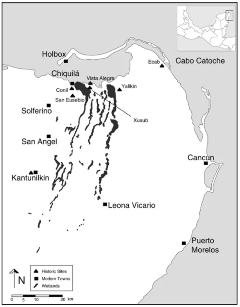 Figure 1 Location of the Yalahau Region (after Glover 2012: 272) 