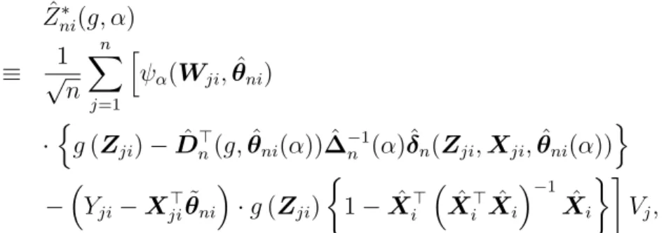 Table 4: Tests for constant coefficients for quantiles over the range [.05, .95]