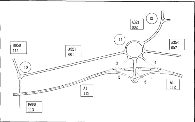 Figure  2.2  Link  and  node  system. 