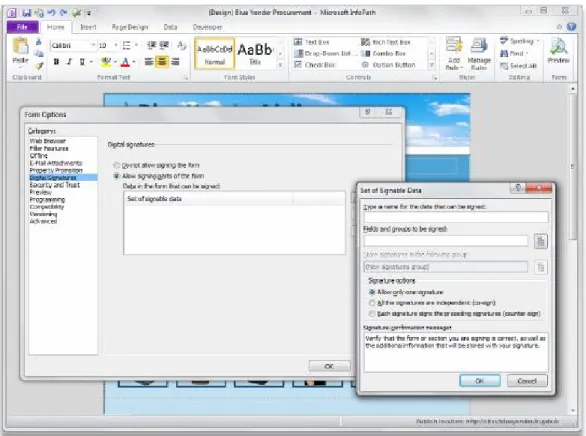 Figure 7 - Enhance information security and integrity with digital signatures. 